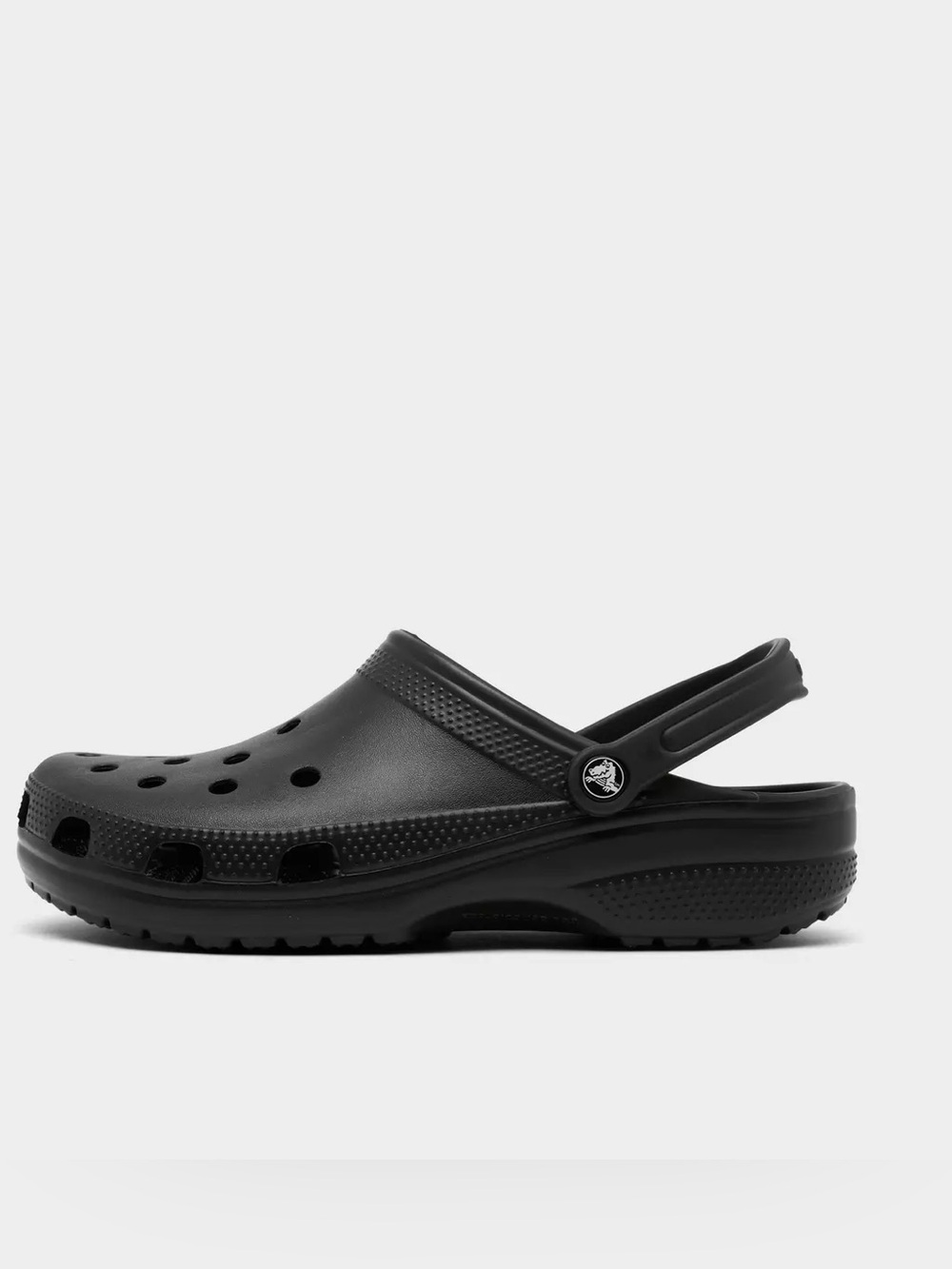 Black “Iconic Comfort” Crocs